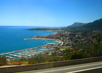 Панорамный вид в Ментоне, Франция. Фото 5 – фотографии Франции