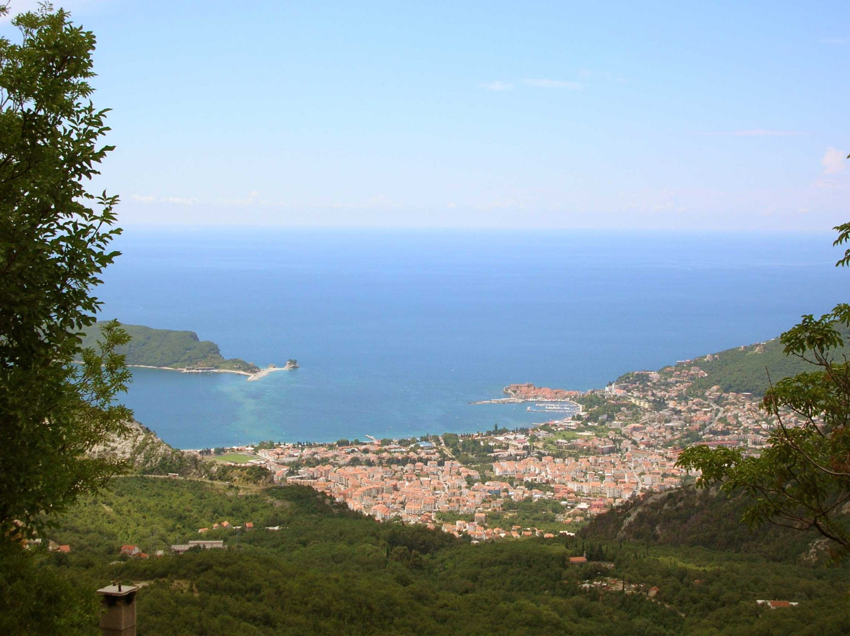 Панорамный вид в Будва, Черногория. Фото 21 – фотографии Черногории