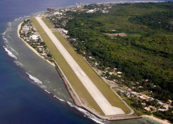 Остров Науру в Тихом океане, аэропорт – фотографии Науру