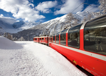 Ретийская железная дорога (Rhätische Bahn). Фото 16 – фотографии Швейцарии