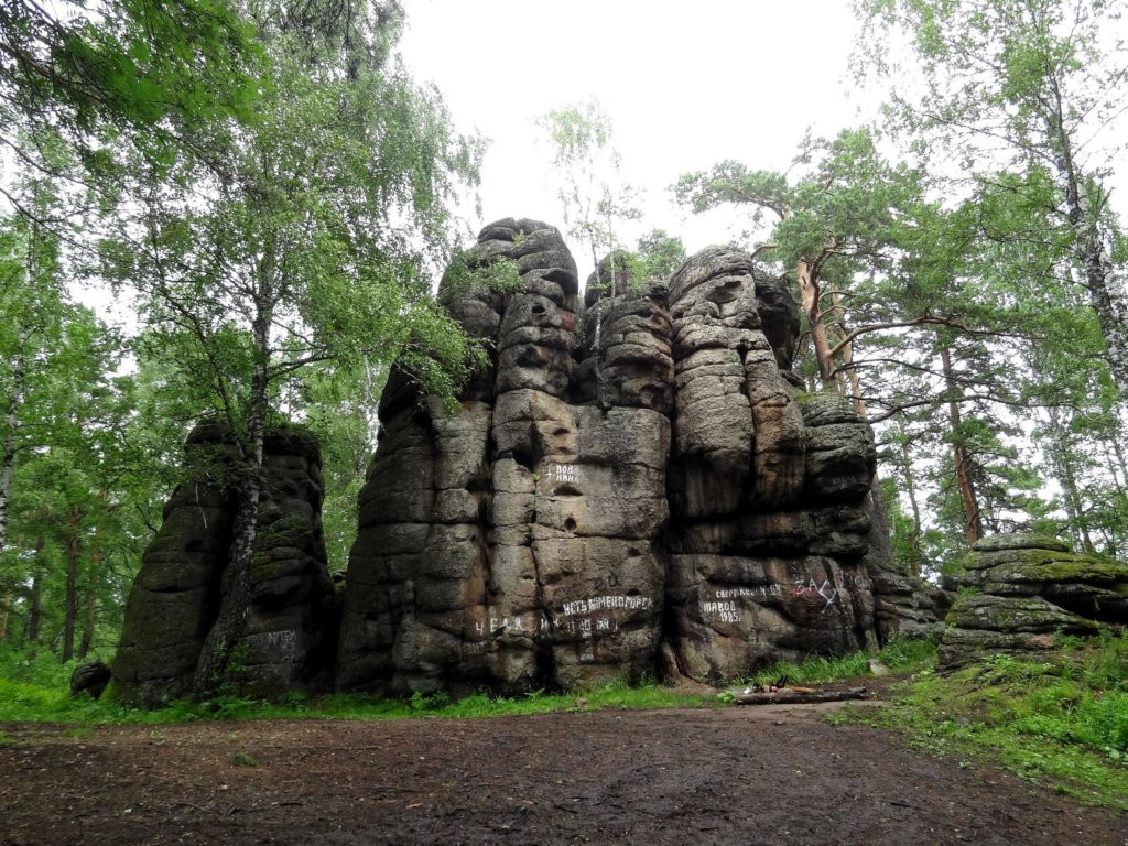 Скала Четыре брата, Белокуриха – фотографии России