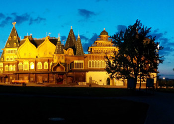 Деревянный дворец царя Алексея Михайловича в Коломенском – фотографии России