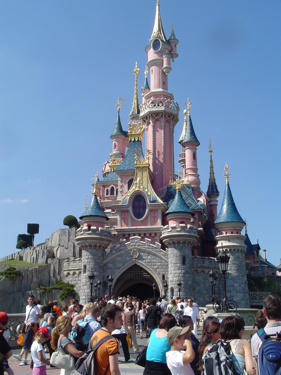Вход в Диснейленд, Франция. Фото 5 – фотографии Франции