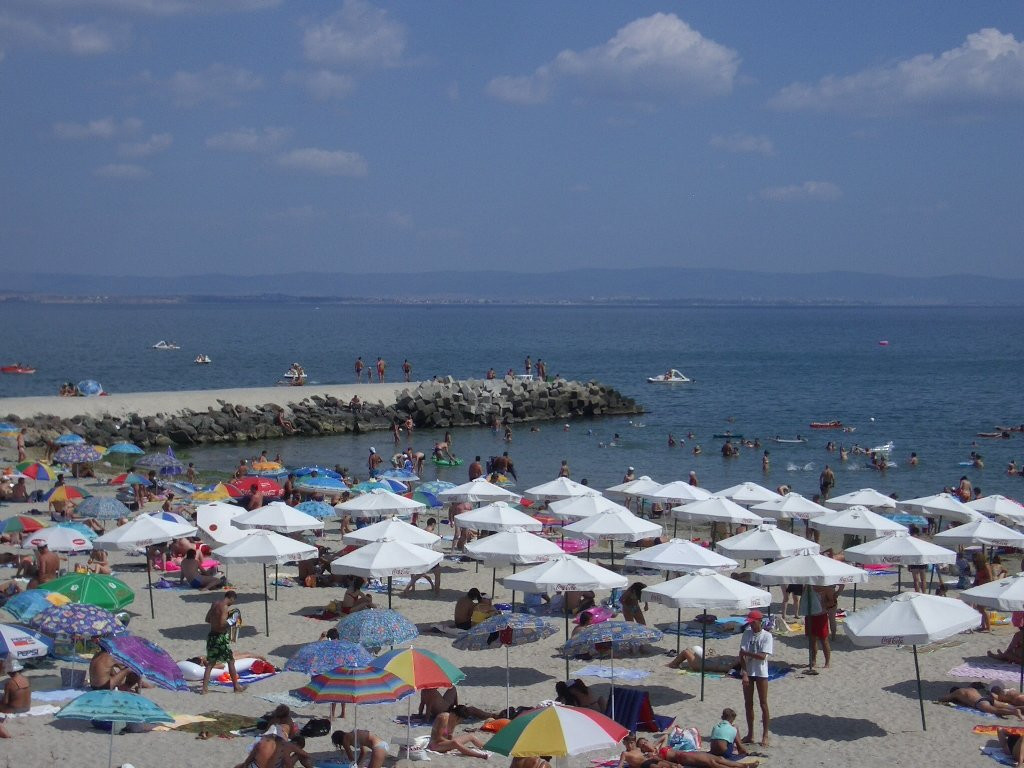 Пляж в Поморие, Болгария. Фото 6 – фотографии Болгарии