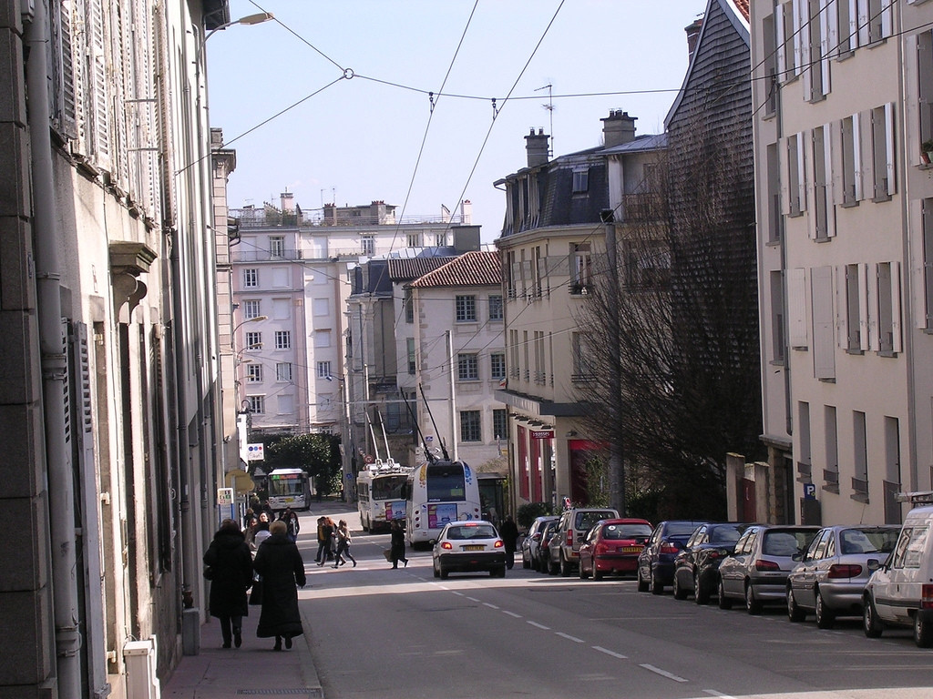 Улица в Лиможе, Франция. Фото 5 – фотографии Франции