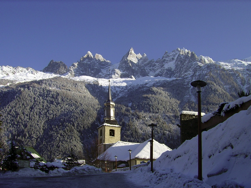 Церковь в Шамони, Франция. Фото 2 – фотографии Франции
