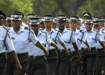 Женщины-полицейские на Соломоновых островах – фотографии Соломоновых Островов