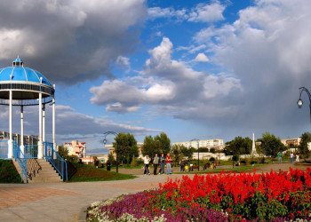 Преображенский парк в Абакане, Россия. Фото 2 – фотографии России