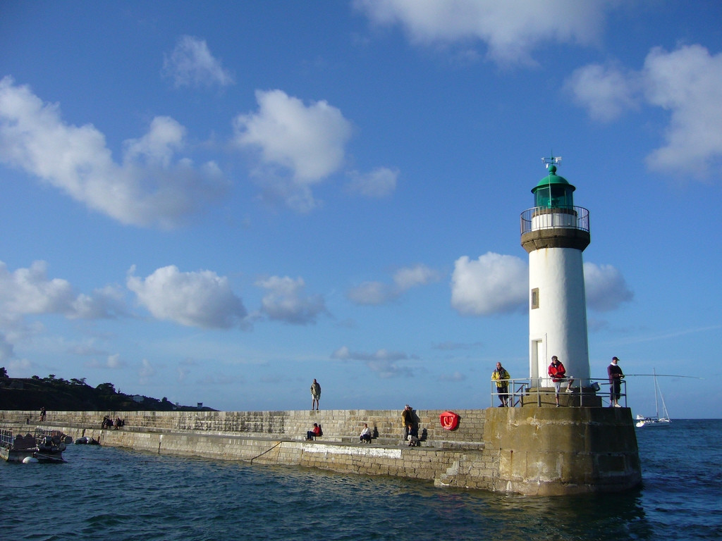 Маяк в Ле-Пале, Франция. Фото 1 – фотографии Франции