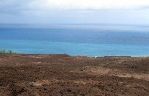 Лава выжгла всё на своём пути в Сен-Филипп – фотографии Реюньона