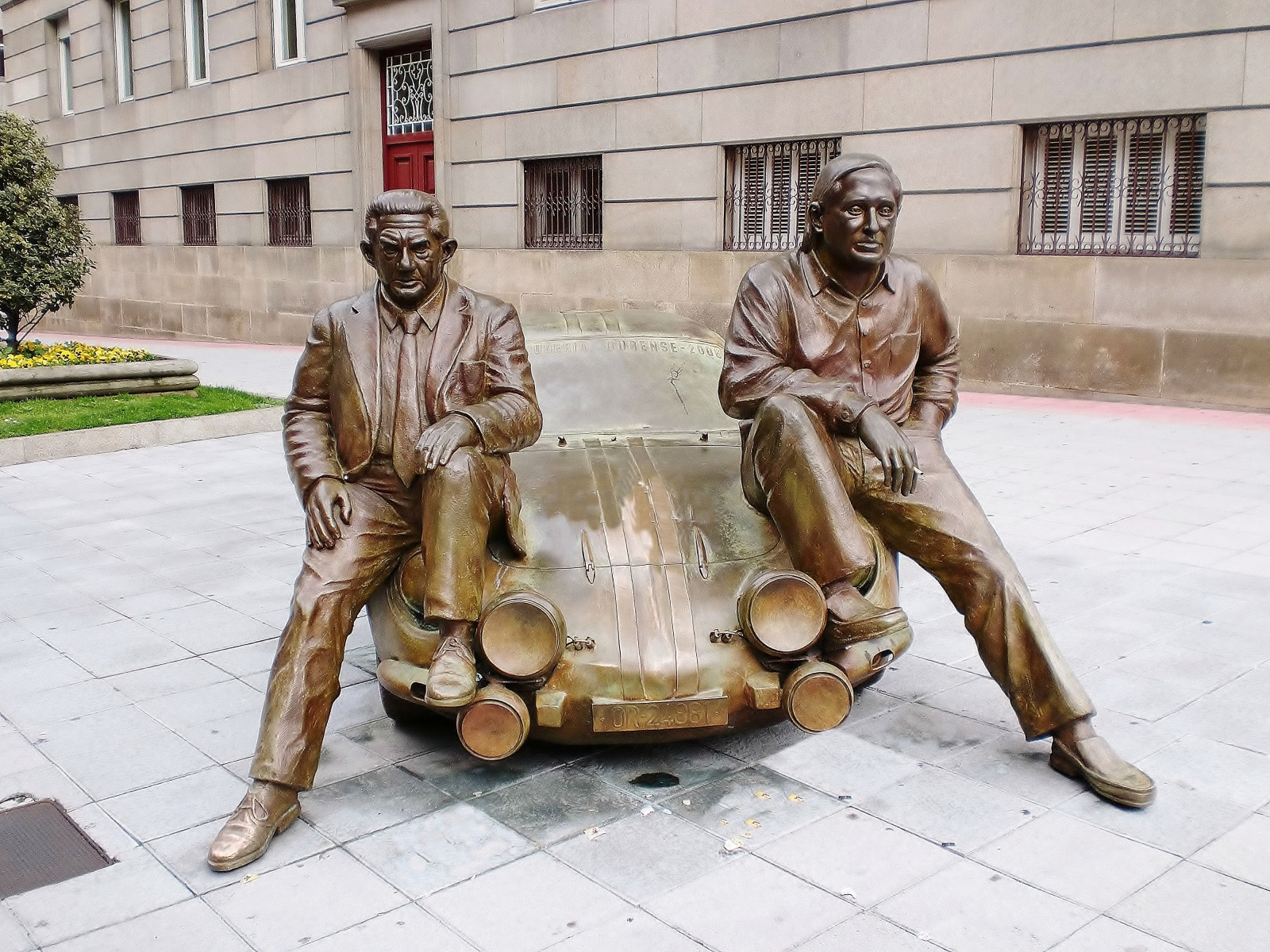 Скульптура в Оренсе – фотографии Испании