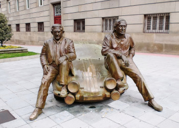 Скульптура в Оренсе – фотографии Испании