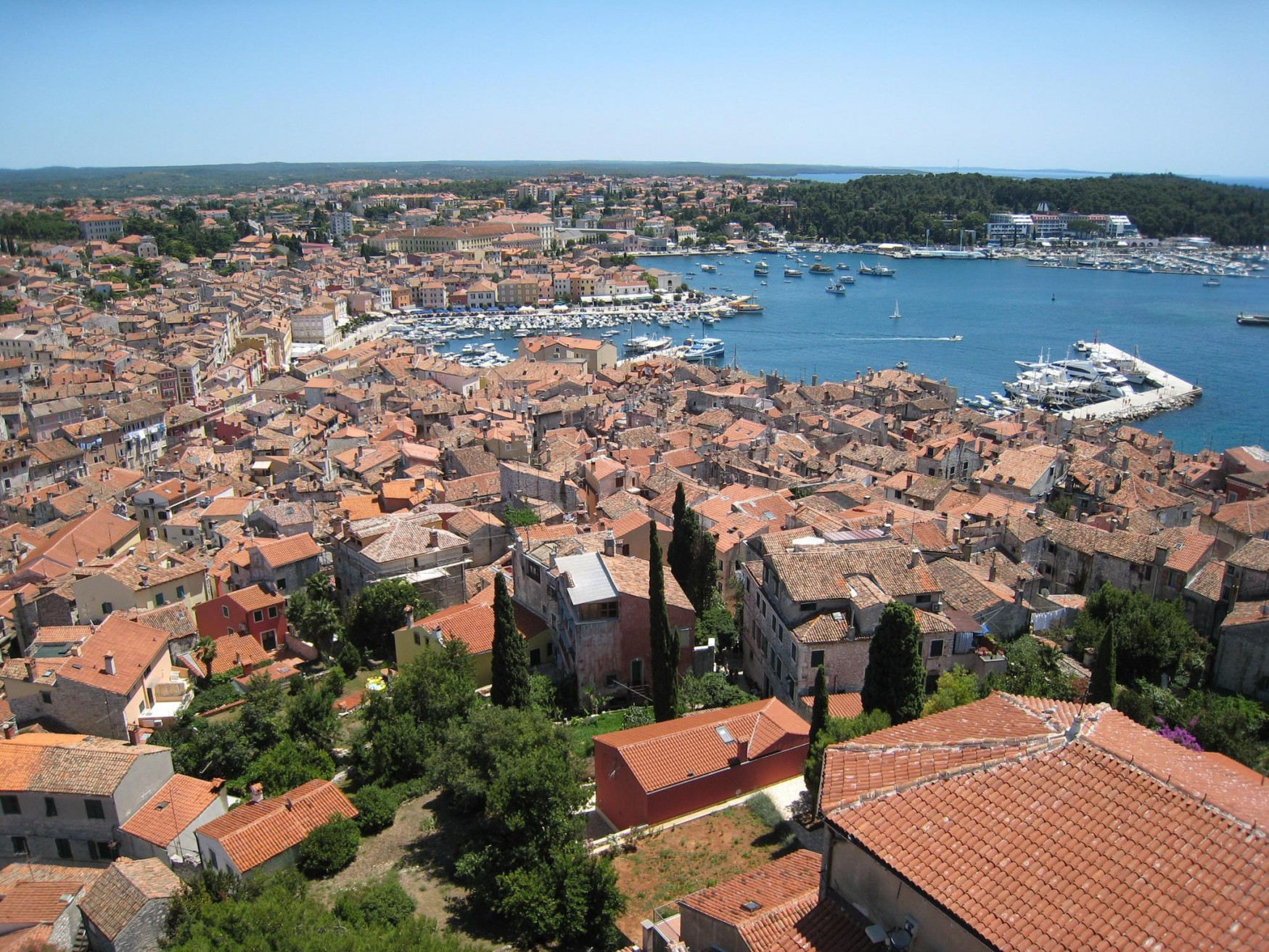 Панорамный вид в Ровинь, Хорватия. Фото 10 – фотографии Хорватии