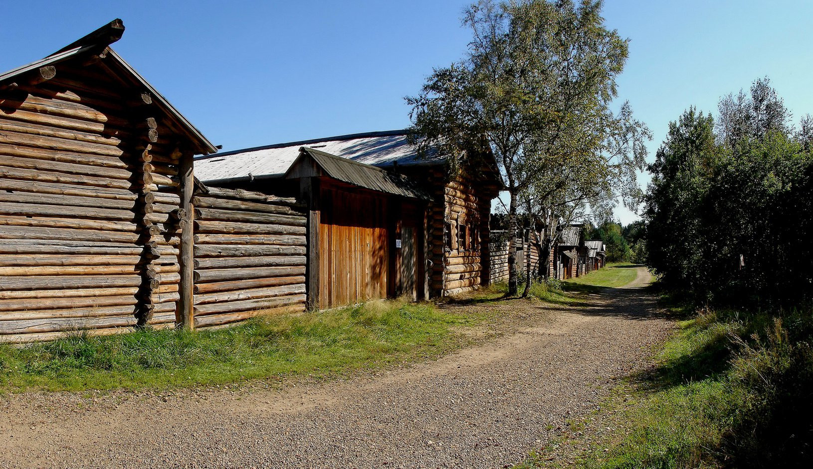 Улица в Тальцах, Россия – фотографии России