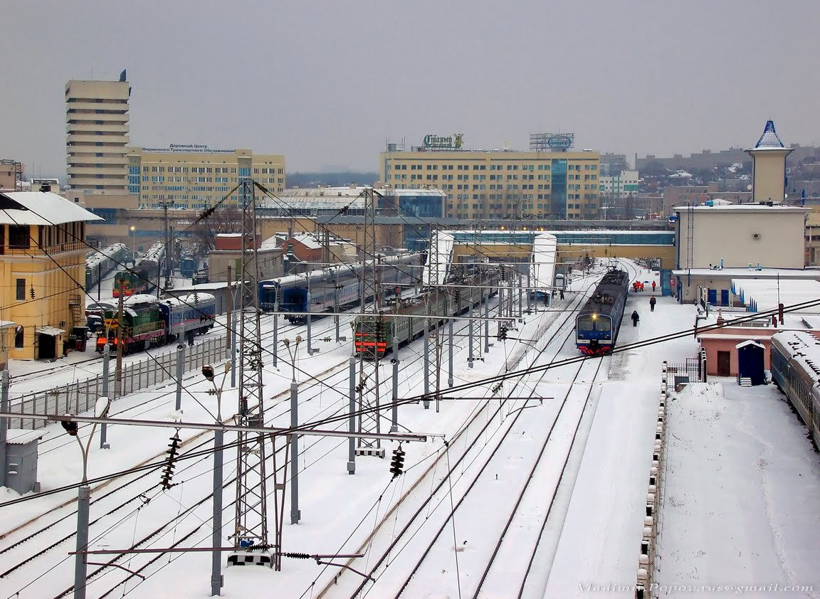 Железная дорога в Ростов-на-Дону, Россия – фотографии России
