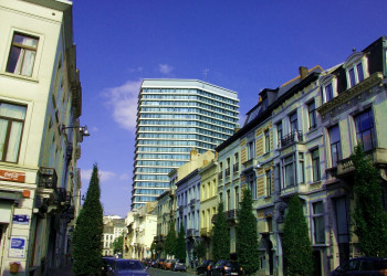 Улица в Брюсселе, Бельгия. Фото 10 – фотографии Бельгии