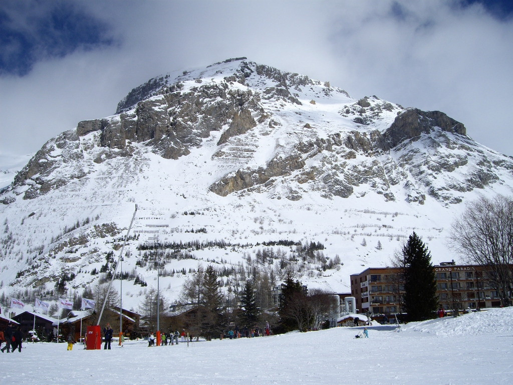 Горная вершина в Валь-д'Изер, Франция. Фото 6 – фотографии Франции