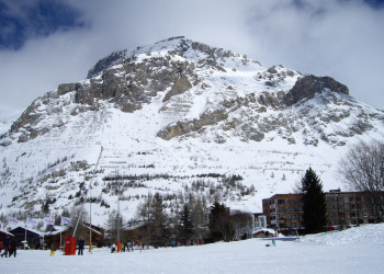 Горная вершина в Валь-д'Изер, Франция. Фото 6 – фотографии Франции