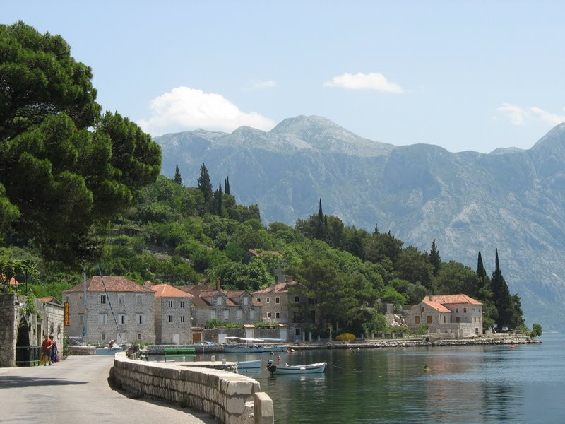 Набережная в Пераст, Черногория. Фото 20 – фотографии Черногории