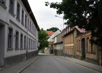 Улицы в городе Цесис (Латвия) – фотографии Латвии