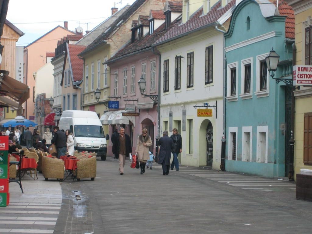 Улица в Загреб, Хорватия. Фото 4 – фотографии Хорватии