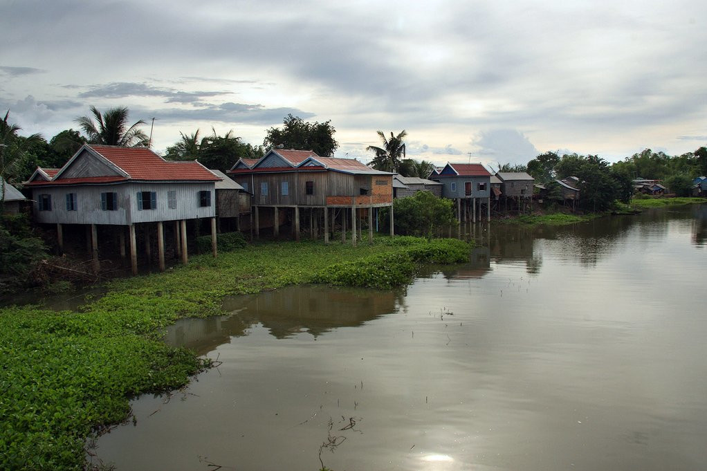 Река в Удонге, Камбоджа – фотографии Камбоджи