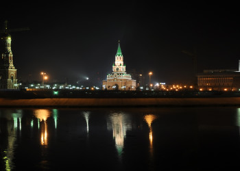 Вечерняя Йошкар-Ола, республика Марий Эль, Россия – фотографии России