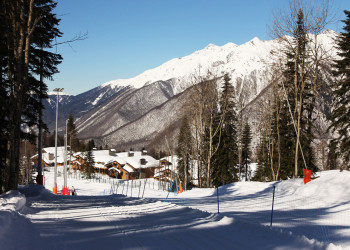 Горнолыжный курорт Газпром, Сочи. Фото 7 – фотографии России