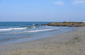 Пляж в Поморие, Болгария – фотографии Болгарии