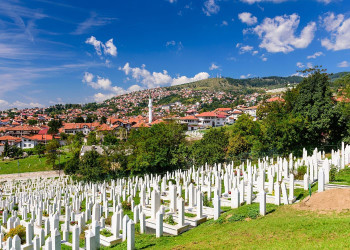 Кладбище Alifakovac в Сараево – фотографии Боснии и Герцеговины