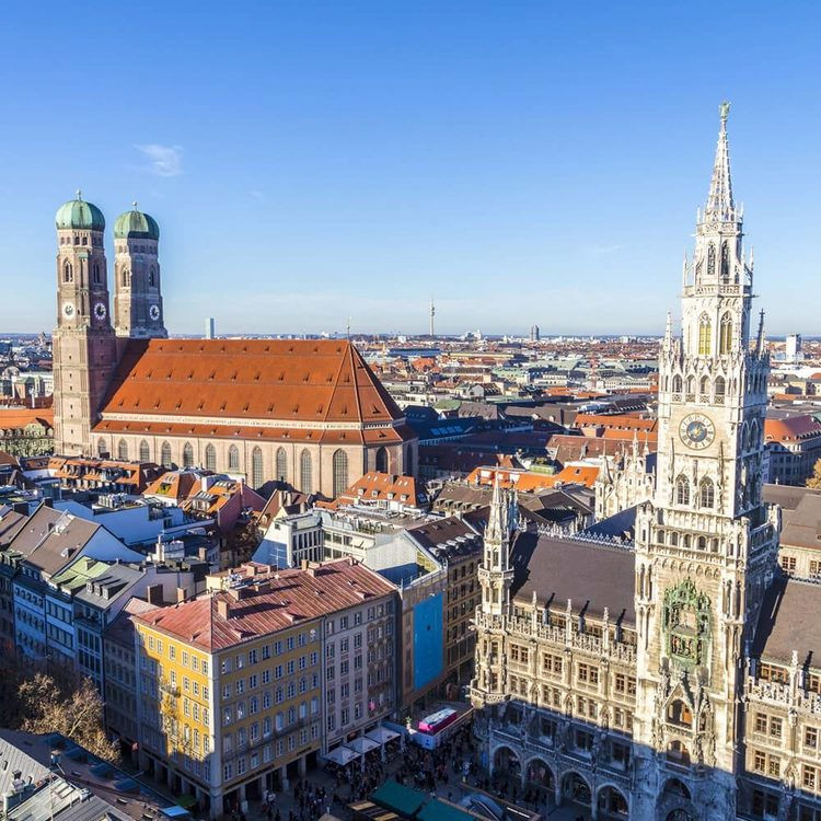 Munich Marienplatz – фотографии