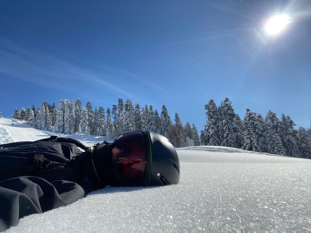 Снег на Южном Склоне Роза Хутор – фотографии России