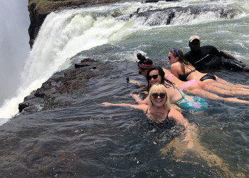 Бассейн Дъявола, водопад Виктория – фотографии Зимбабве