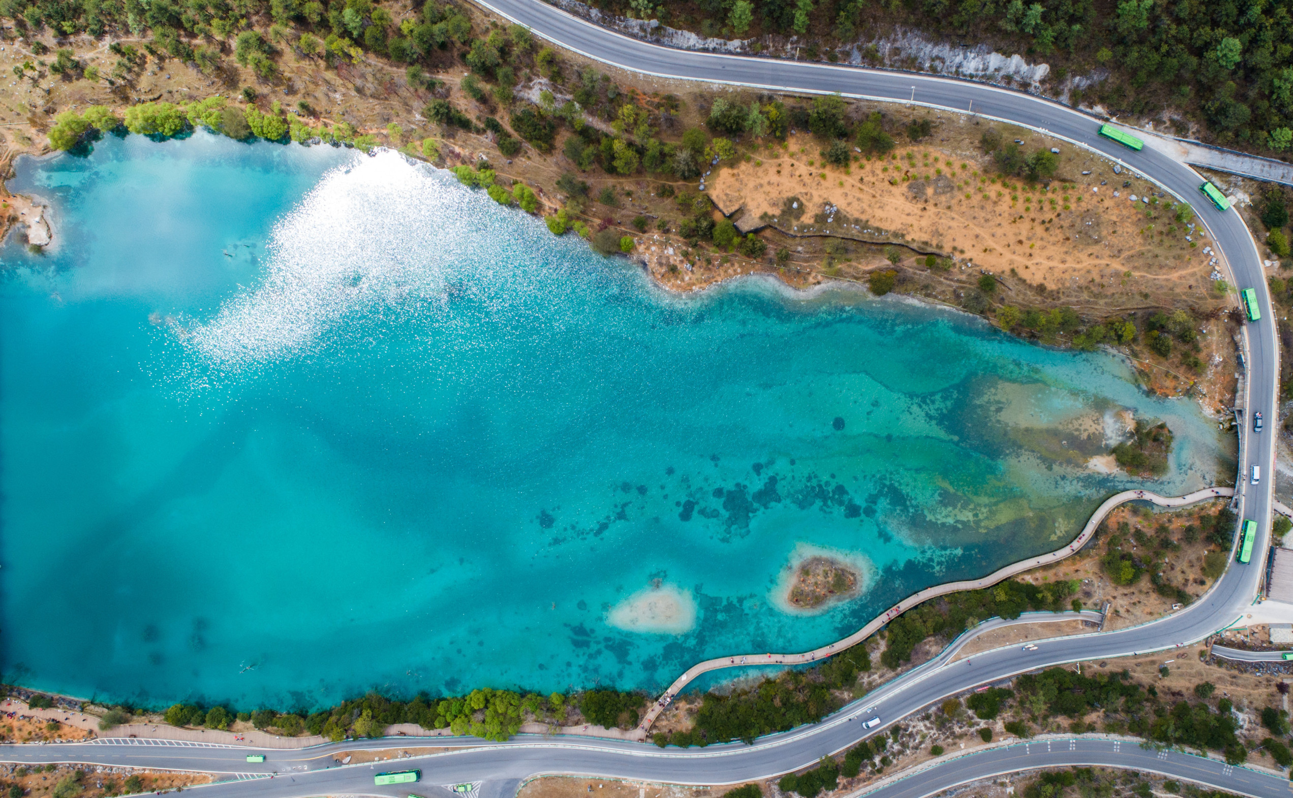 Пейзажи Долины Голубой Луны в Китае – фотографии Китая