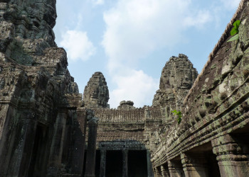 Храм Байон (Bayon), заповедник Ангкор, Сиемреап, Камбоджа – фотографии Камбоджи
