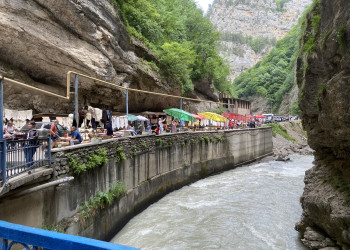 Чегемские водопады, Кабардино-Балкария, лето 22 – фотографии России