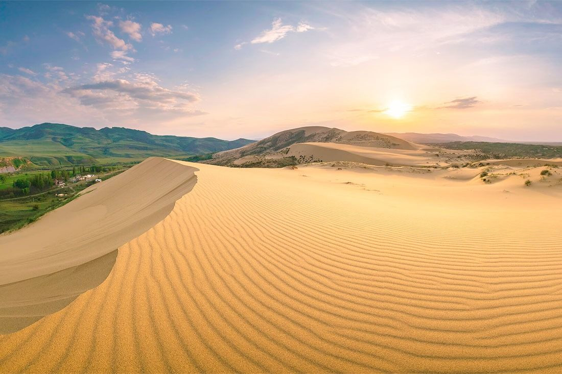 Бархан Сарыкум – фотографии России