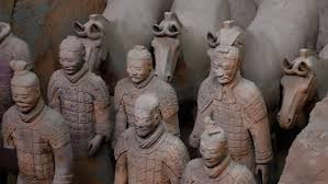 Туристическая площадка Терракотовая армия рядом с Сиань в Китае – фотографии Китая