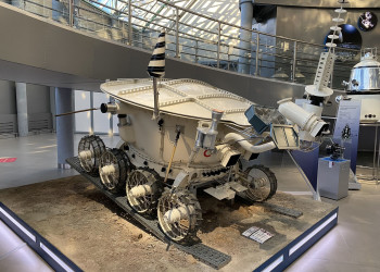 Музей истории космонавтики имени К.Э. Циолковского в городе Калуга, луноход – фотографии России