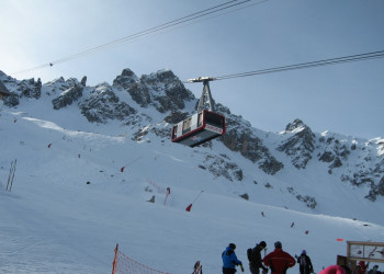 Подьёмник в Куршевеле, Франция. Фото 2 – фотографии Франции