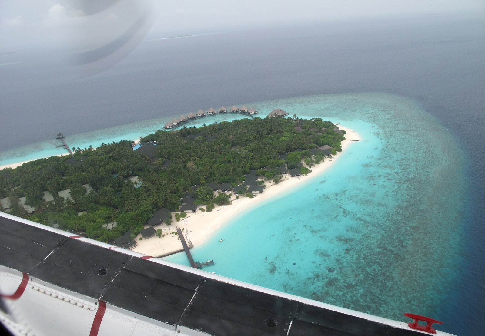 Панорамный вид в Раа Атолл, Мальдивы – фотографии Мальдивских островов