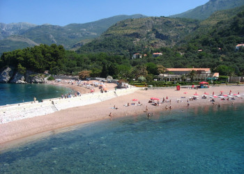 Пляж в Святой Стефан, Черногория. Фото 14 – фотографии Черногории