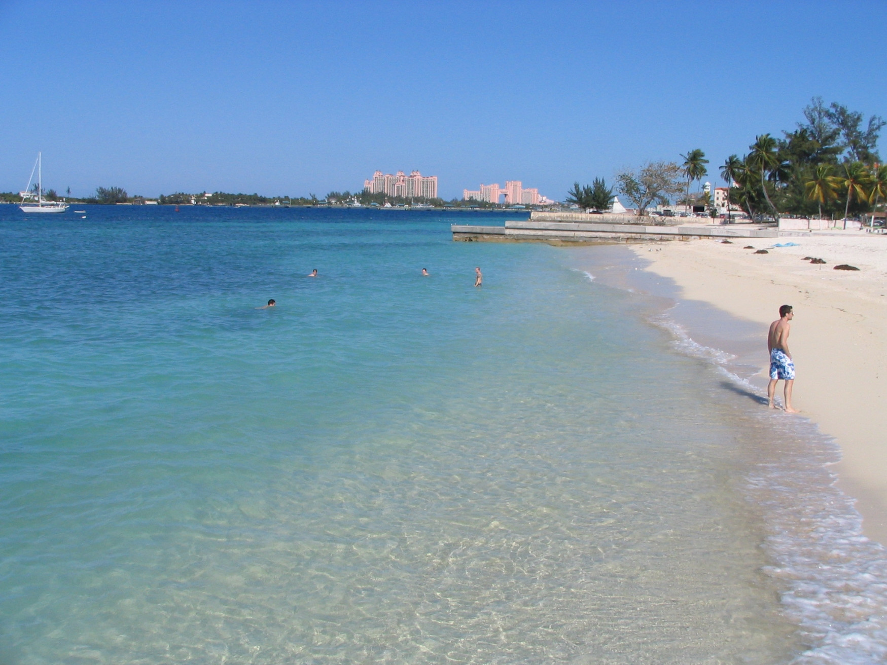 Море в Нью-Провиденс, Багамские острова. Фото 5 – фотографии Багамских островов