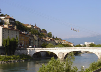 Мост в Гренобле, Франция. Фото 4 – фотографии Франции