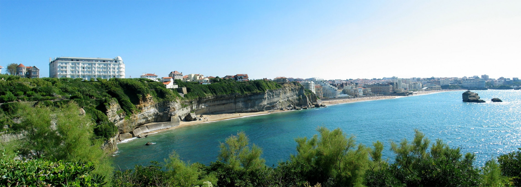 Берега в Биаррице, Франция. Фото 2 – фотографии Франции