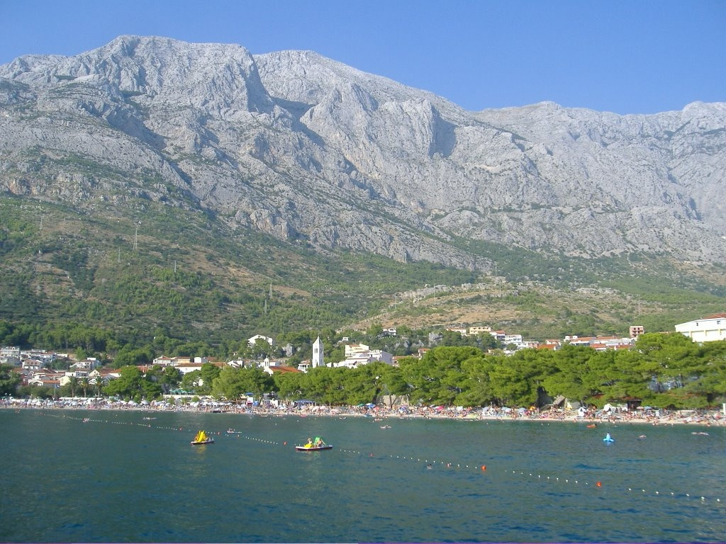 Берега в Башка Вода, Хорватия – фотографии Хорватии