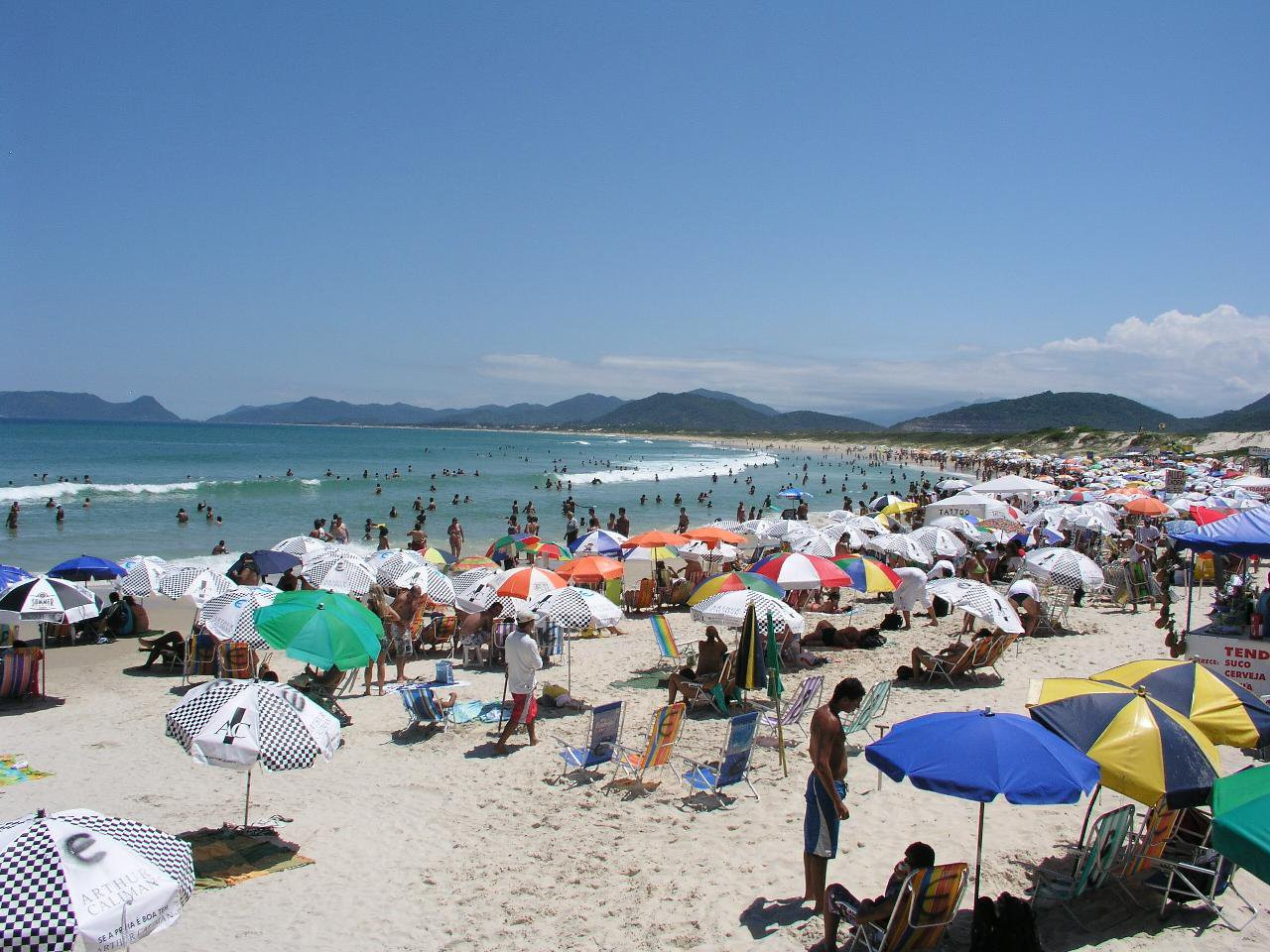 Пляж в Флорианополисе, Бразилия. Фото 6 – фотографии Бразилии