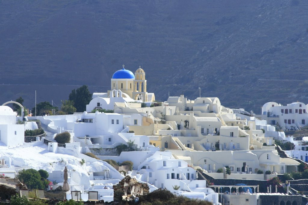 Санторини остров, Южные Эгейские острова, Греция, фото № 66948 – фотографии Греции
