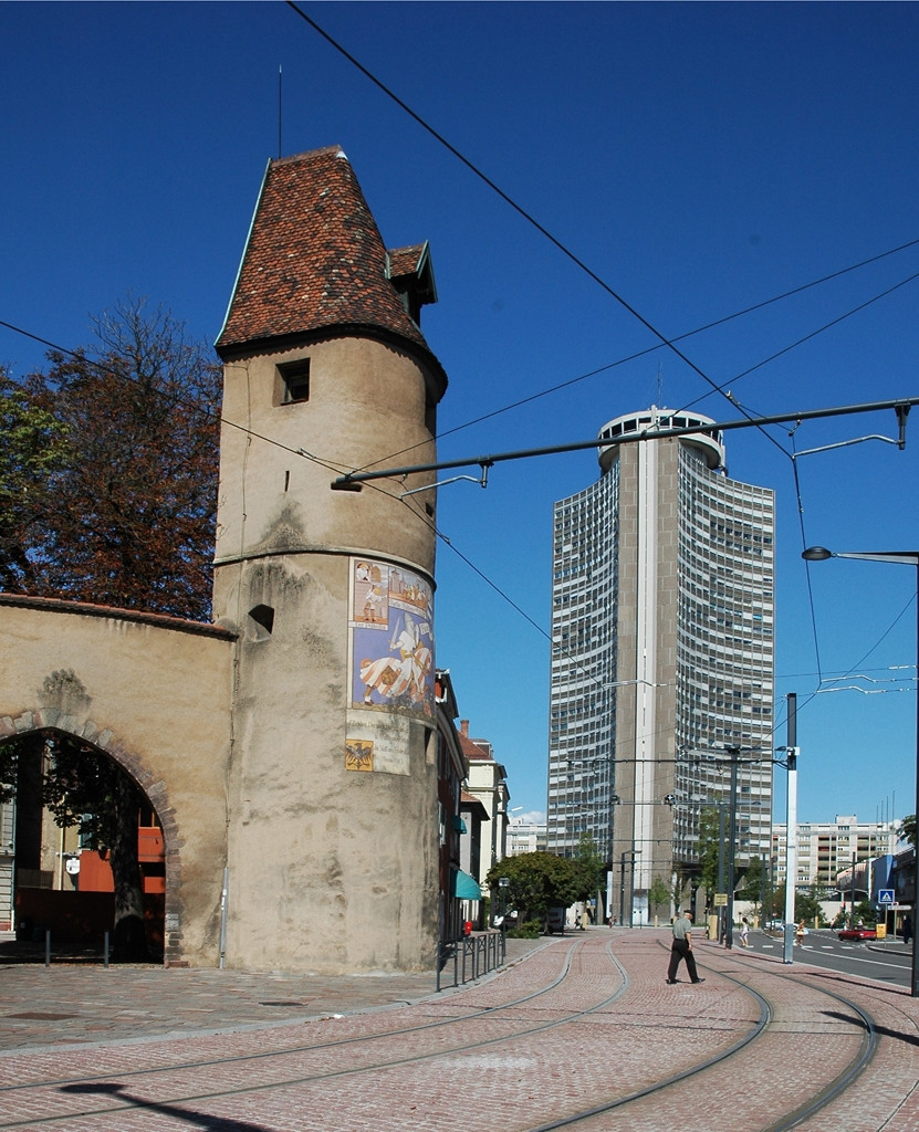 Улица в Мюлузе, Франция. Фото 2 – фотографии Франции