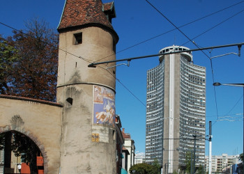 Улица в Мюлузе, Франция. Фото 2 – фотографии Франции